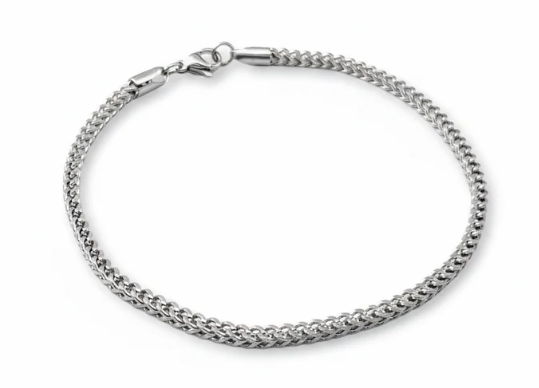 VOID Rolo Silver Stainless Steel Men’s Bracelet 3mm (With Box)