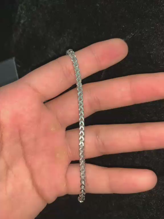 VOID Rolo Silver Stainless Steel Men’s Bracelet 3mm (With Box)